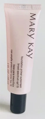 FRESH New No Box Mary Kay Foundation Primer Sunscreen with SPF 15 Full Size - Image 1 of 2