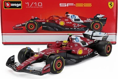 法拉利 F1 SF-25 车队 Scuderia 法拉利 #44 赛季 2025 刘易斯·汉密尔顿 1: 18 sc — 第 1/3 张图片