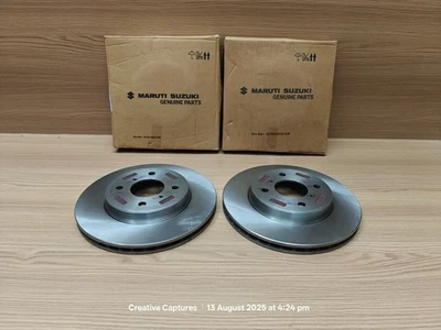 Front Disc Rotor For Suzuki Ciaz 55311M75J20 LEFT RIGHT - Image 1 of 4