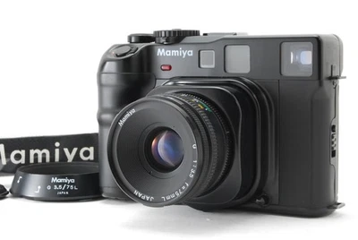[Correa para capucha como nueva] Nueva lente Mamiya 6 MF formato medio cámara G 75 mm f/3,5 L JAPÓN Foto 1 de 4
