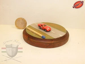 Ferrari 250 GTO auto da corsa scala N veicolo 1:160 modellino in metallo dipinto a mano - Foto 1 di 4
