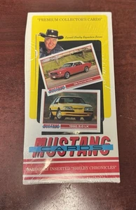 1992 Carroll Shelby Signature Series Mustang Cards - Un-Opened Box - Picture 1 of 3