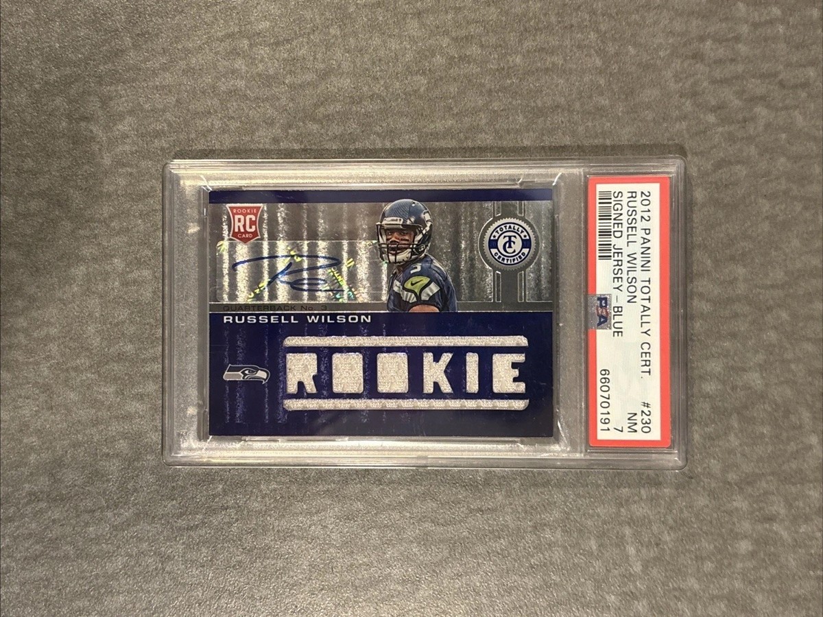 Russell Wilson Autograph Football Trading Cards for sale | eBay