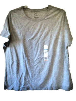 Lasies Plus Tee Top Gray Size 3X  22W-24W JMS NEW - Image 1 of 2