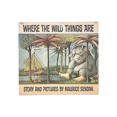 Where The Wild Things Are by Maurice Sendak 1st Trophy Edition Paperback Book - Image 1 of 4