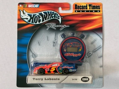 Hot Wheels Racing Record Times Series 1:64 Scale Car Terry Labonte #5 Stopwatch - Image 1 of 4