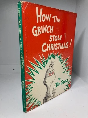 How The Grinch Stole Christmas / Dr. Seuss / First Edition 2.95 DJ / 1957 / NICE Foto 1 de 4