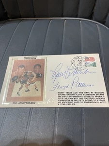 1990 Ingemar Johansson Floyd Patterson Boxing Limited Edition Gateway Cachet - Bild 1 von 3