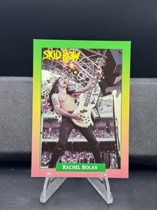 1991 Brockum Rockcards - Rachel Bolan, #87 - Skid Row - Picture 1 of 2