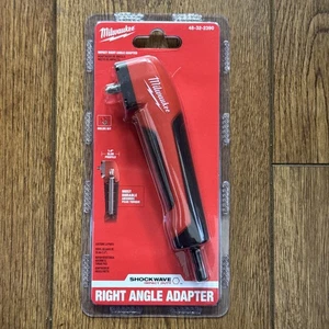 Milwaukee Shockwave 48-32-2390 Impact Right Angle Adapter - NEW & SEALED - Picture 1 of 11