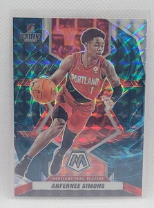 2021-22 Mosaic Anfernee Simons Genesis Prizm #102 Trail Blazers - Picture 1 of 2