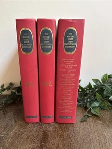 The Reader’s Digest Great Encyclopaedic Dictionary - 3 Volume Vintage Set - Bild 1 von 16