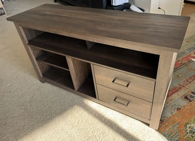 Insignia Gaming TV Cabinet for Most TVs Up to 55", Brown - Image 1 of 4