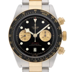 TUDOR Black Bay Chrono S & G 79363N second hand mens - Picture 1 of 10