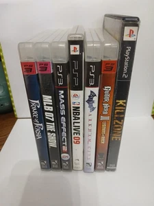 Custodie per videogiochi vuote lotto di 7 con manuali *NO GIOCHI* - Foto 1 di 8