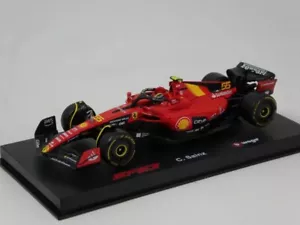Burago Ferrari SF-23 #55 Carlos Sainz Italian Gp 2023 1/43 18-36835 #55-MB - Imagen 1 de 4