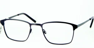 7 For All Mankind Zuma Black Frames Men's Eyeglass Frames 50-20-140, NWT $78 - Picture 1 of 4