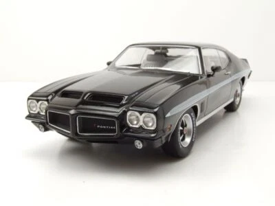 Pontiac LeMans GTO 1972 Nero Modellino 1:18 KK Scale - Immagine 1 di 4