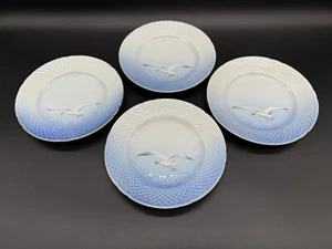 B and G Bing & Grondahl Seagull Bread Dessert Plates (Set of 4) Denmark - Picture 1 of 5