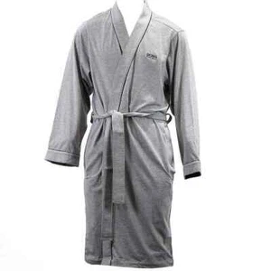 NWT Hugo Boss Men's Kimono Medium light Grey Robe L - Picture 1 of 1