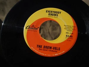 Z26 CAPITOL 5145 FUNK SOUL THE DREW-VELS DON CARON EVERYBODY KNOWS ITS MY TIME - Picture 1 of 10