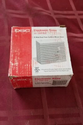 DSC 15W Electronic Dual Tone Siren SD-15W-ULF - Image 1 of 4