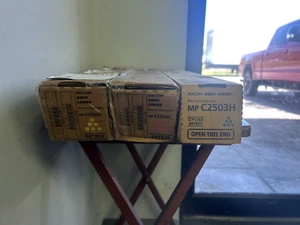 Genuine Ricoh Savin Lanier Toner MP C2503 EDP 841921,841920, 841919, New - Photo 1/2