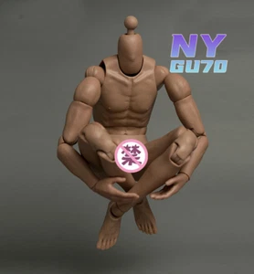 1/6 Scale Male Action Figure Muscle Men Flexible Body Military Soldier Model - Picture 1 of 7