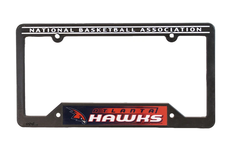 Marco de matrícula de plástico Atlanta Hawks NBA Wincraft  Foto 1 de 1