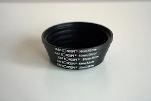 K&F Concept Step Up Ring Set - Picture 1 of 1