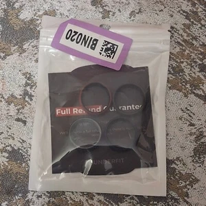 Thunderfit Silicone Rings Size 8 Men's 4-Pack Air Grooves Wedding Bands - Picture 1 of 5