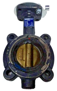 2 1/2 Zoll Duktiles Eisen Schmetterlingsventil, EPDM, mit Hebelgriff (200 PSI) LD2000 - Bild 1 von 9