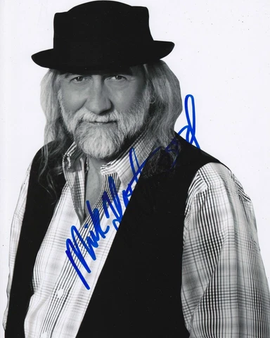 Singer Mick Fleetwood Signed Photo 8x10 COA Cover