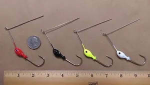 5 Spinnerbait Head 1/4 oz BRACCIO LUNGO Spinner Bait Twisted Shad dipinto 1/4 MIX - Foto 1 di 9
