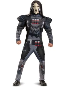 Overwatch Reaper Deluxe Adult Costume Size Medium (38-40) Comic Con New - Picture 1 of 3