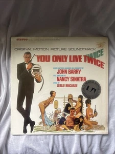 You Only Live Twice, John Barry James Bond OST LP United Artists OG Shrink - Picture 1 of 7