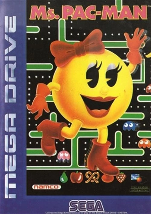 Ms Pacman - Sega Mega Drive Action Adventure Puzzle Video Game Boxed - Image 1 of 1