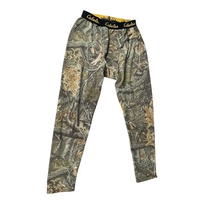 Pantalones deportivos térmicos regulares grandes camuflados de caza vintage Cabela para hombre Foto 1 de 4