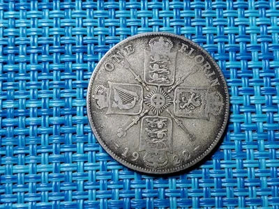 🇬🇧 Great Britain  Florin  1922 FINE  KM-817a  0.500 Silver Coin 111625-7 - Image 1 of 2