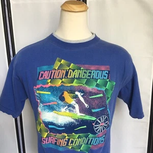 Vintage Early 90s Surf Bodyboard Shirt Men XL Standup Boogie Danny Kim Rare C0 - Bild 1 von 12