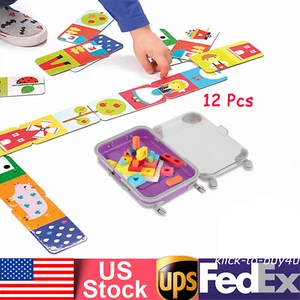 Simulation Mini Trolley Cases Suitcase Set candies Case W/4 Wheel 12 PCS USA - Picture 1 of 21