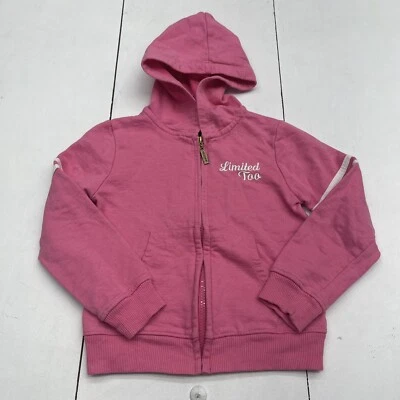 Chaqueta Limited Too Rosa con Cremallera Jóvenes Niñas Talla Mediana Foto 1 de 4