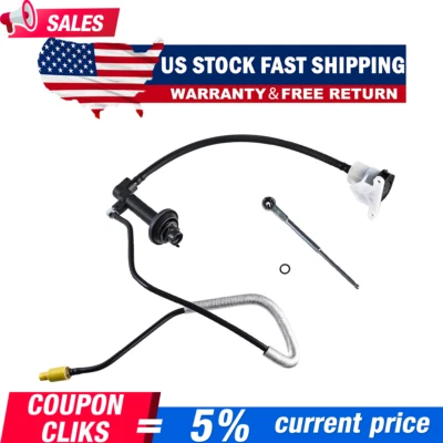 PRE-FILLED CLUTCH MASTER CYLINDER SLAVE LINE For 95-11 FORD RANGER 2.3 2.5L 3.0L Foto 1 de 4