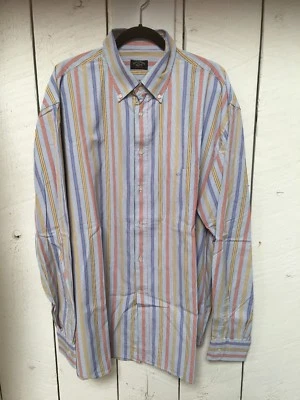 PAUL & SHARK YACHTING LONG SLEEVE STRIPE SHIRT SIZE U.S 3XL - Image 1 of 4