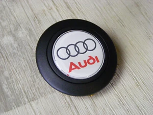 Audi Hupenknopf Horn Button Momo Raid Nardi Luisi BBS 50 80 90 100 200 Quattro - Picture 1 of 2