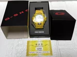 Casio G-Shock DW-6900TR-9JR Yellow 30th Anniversary Model Wrist Watch With Box - Picture 1 of 4