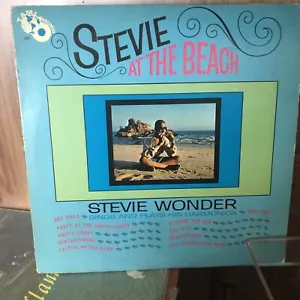 Stevie Wonder TAMLA 255 MONO M-/M- "Stevie At The Beach" SOUL LP - Picture 1 of 6