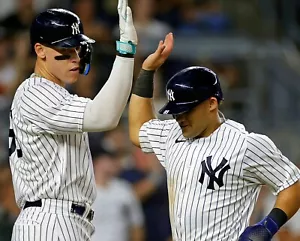 8x10 Photo AARON JUDGE & JASSON DOMINGUEZ New York Yankees All-Star Bronx Bomber - Picture 1 of 1