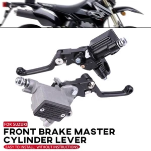 Palanca de bomba de cilindro maestro de freno delantero CNC para SUZUKI DRZ 400E/S DRZ400SM DR200S - Imagen 1 de 45