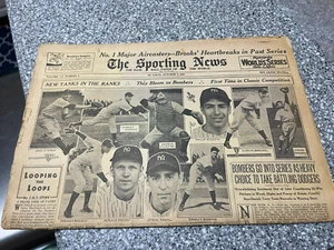 October 2, 1941 The Sporting News New Yanks in the ranks - Foto 1 di 2